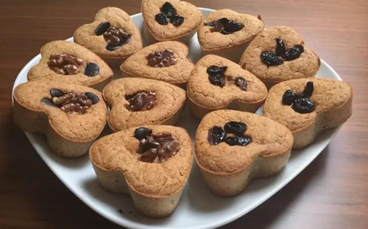 Muffiny z celozrnnej pšeničnej múky