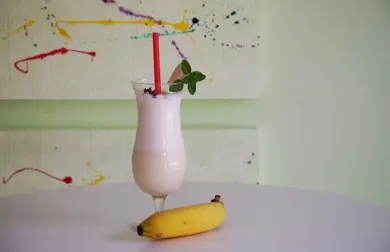 Banánové smoothie s ovsenými vločkami
