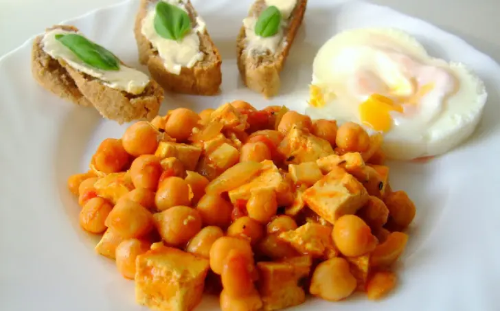 Tofu cícerové karí
