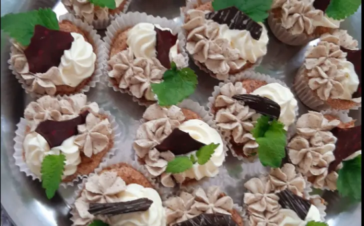Ořechové muffiny/chlebíček