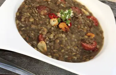 Čočková polévka