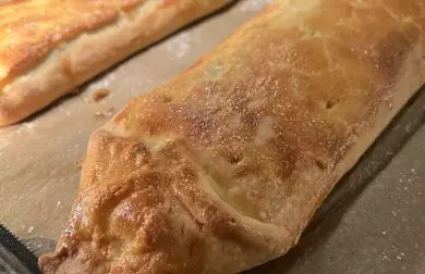 Bezlepkový štrúdl z tvarohu