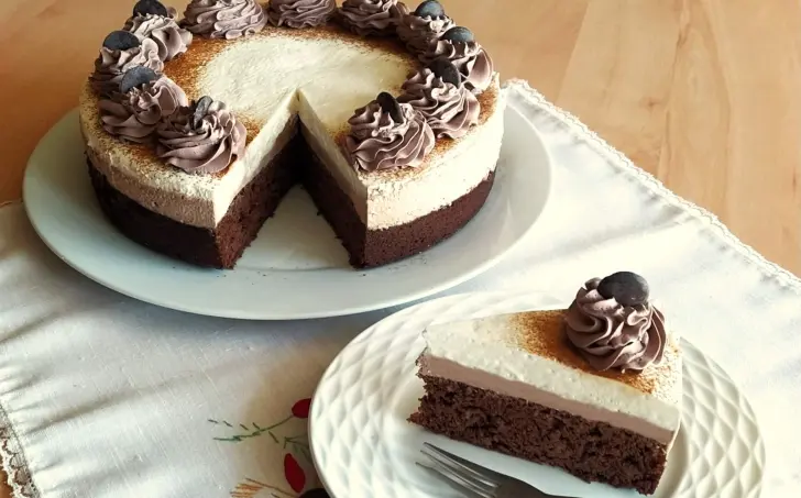 Čokoládovo-kávová torta - LC