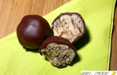 Cizrnové kuličky s čokoládou