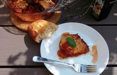 Jednoduché baklažánové lasagne