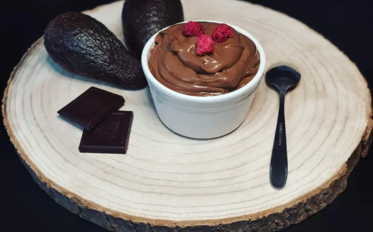 Čokoládovo-avokádový puding/pena Lowcarb