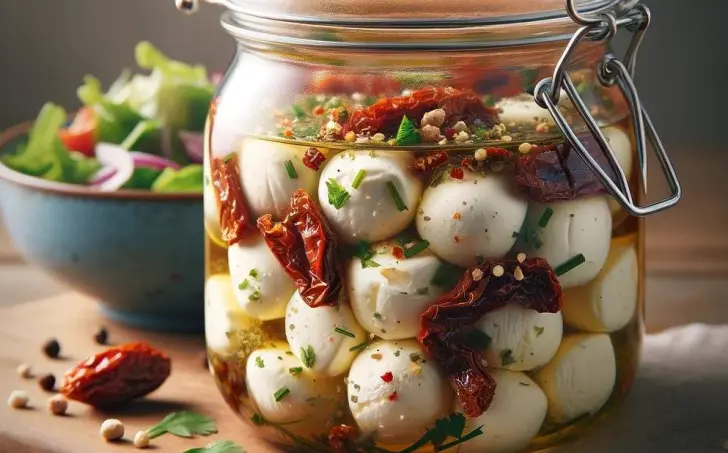 Nakladaná mozzarella