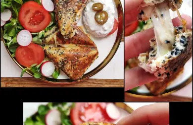 Mandľovo-semienkový toast a jalapeno dip