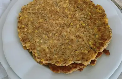 Šošovicové placky so sýrom