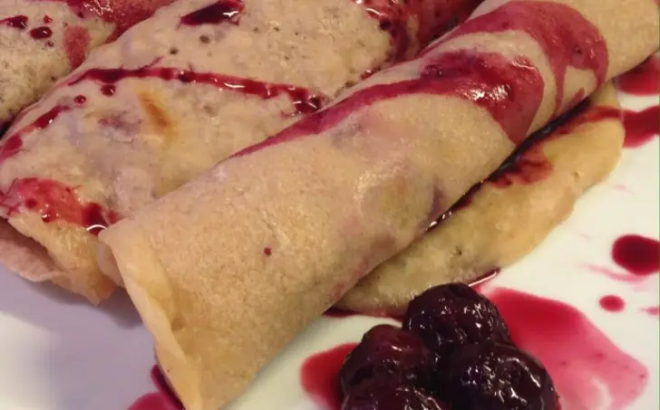 Palacinky z ryže a orechov