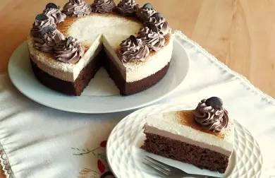 Čokoládovo-kávová torta - LC