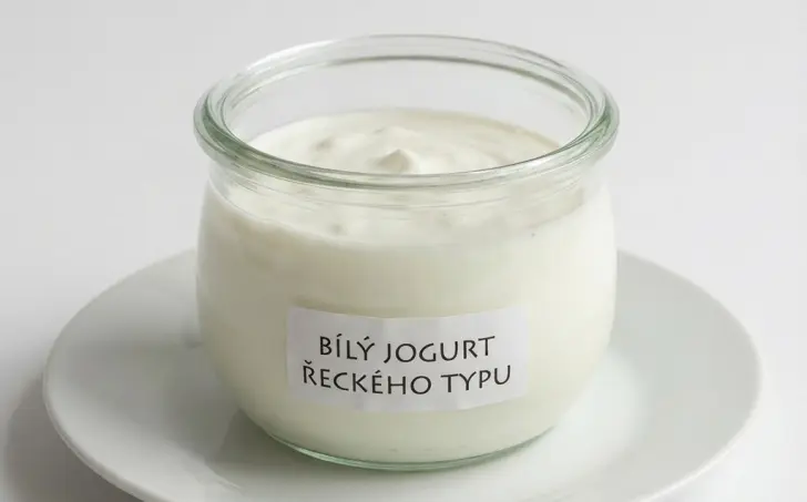 Bílý jogurt řeckého typu
