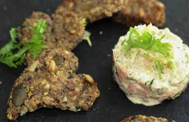 Knackebroty nebo Vegipan (veganský chléb) jak ho vidím já - chléb bez kypřidel a kynutí - bez lepku, mléka i vajec, škrobů, sóji a ořechů