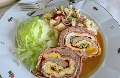 Roláda z bravčovej panenky