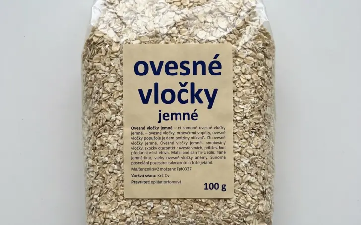 Ovesné vločky  jemné