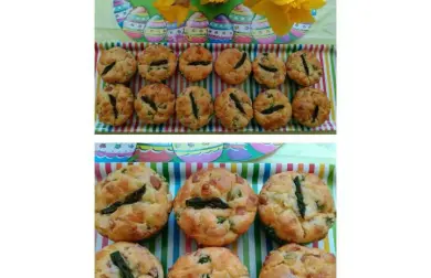 Slané chřestove muffiny