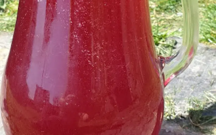 Limonáda z arónie a ostružín
