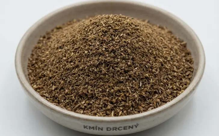 Kmín drcený