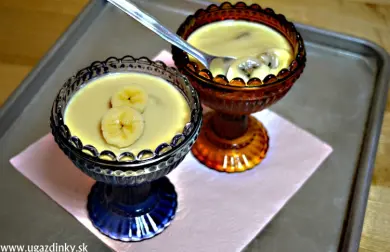 Domácí pudink bez laktózy