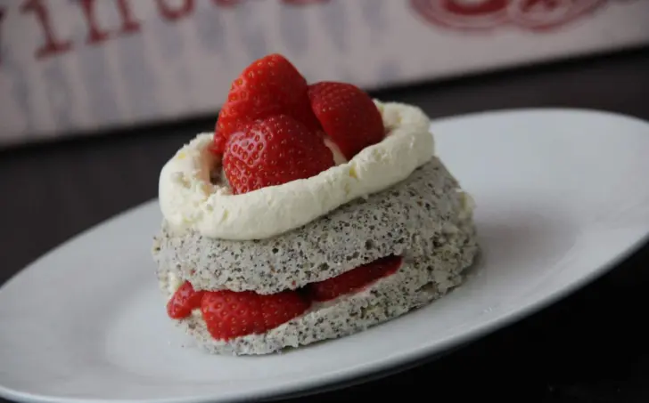 Mandľový low carb mugcake