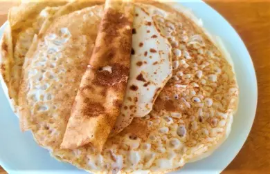 Palacinky zo zvyšných bielkov