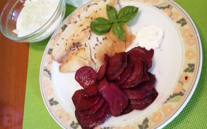 Restovaná červená repa s tilápiou - LC