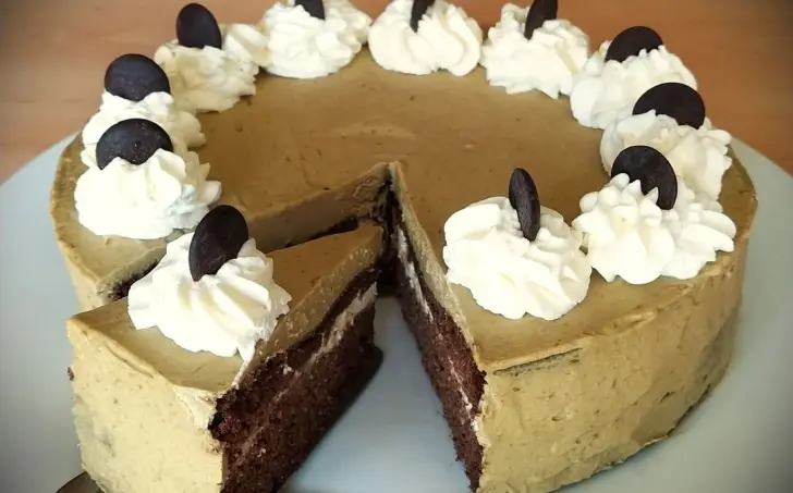 Čokoládová torta s kávovým krémom - LC