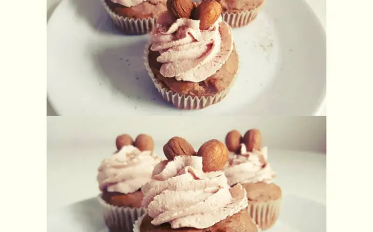 Mrkvové muffiny s tofu krémom