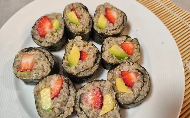 Sushi maki základ z quinoy