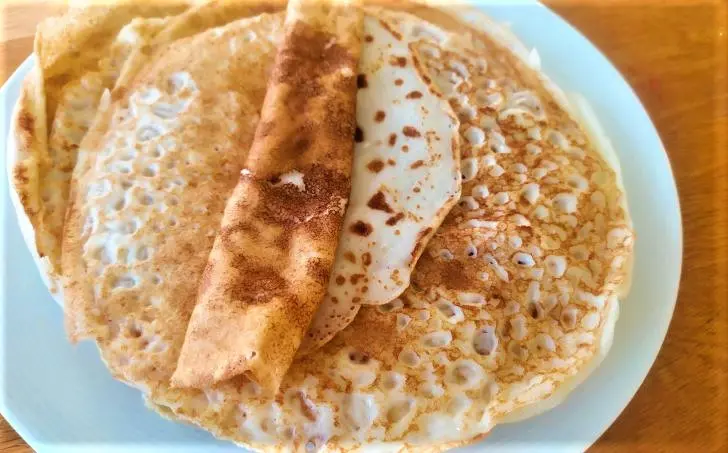 Palacinky zo zvyšných bielkov