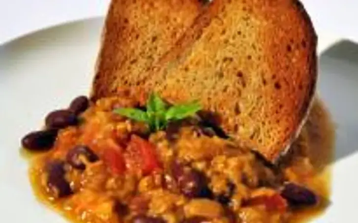 Chilli červená čočka s fazolemi