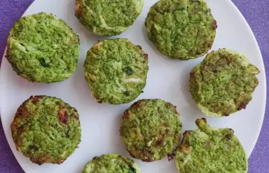 Špenátovo brokolicové muffiny