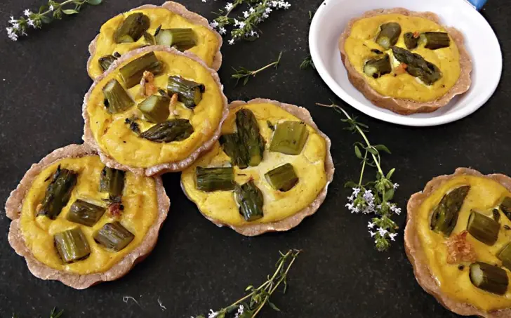 Mini vege quiche