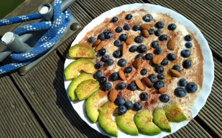 "Krupicová" kaša z kešu a mandlí (low carb)