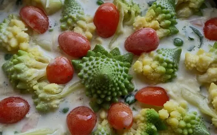 Romanesco quiche
