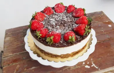 Low carb kokosová torta