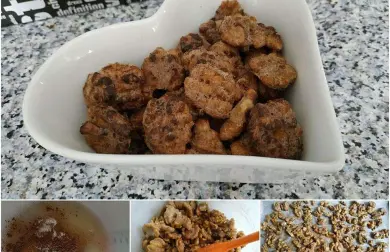 ORECHY SO ŠKORICOU A SOĽOU
