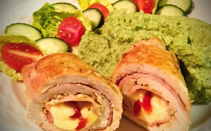 Kuracie závitky a brokolicová kaša - LC