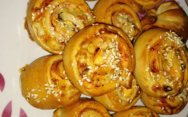 Pizza šneci
