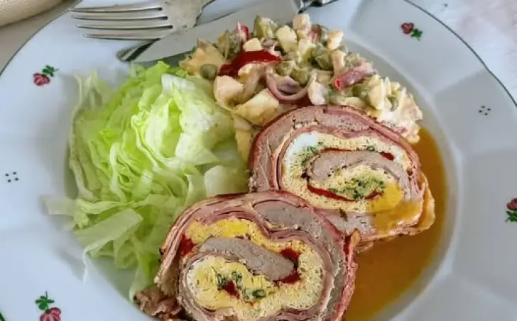 Roláda z bravčovej panenky