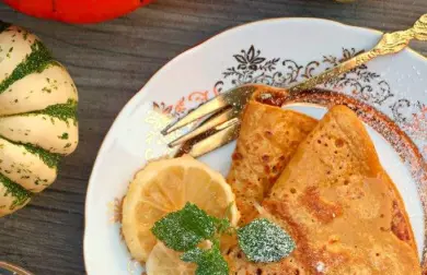 Tekvicové palacinky (od 1 roka)