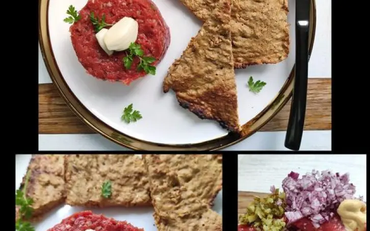 Tatarák s ľanovými toastami