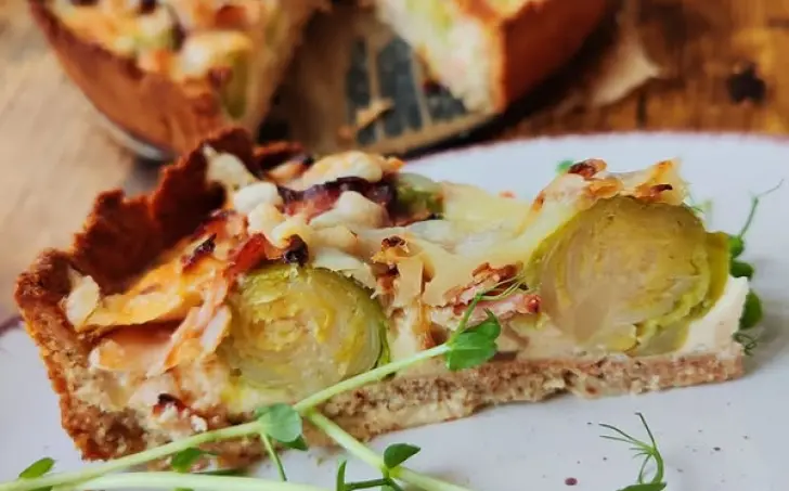 Quiche (quiche, slaný koláč)